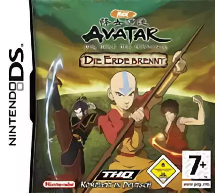 jeu Avatar - Der Herr der Elemente - Die Erde Brennt